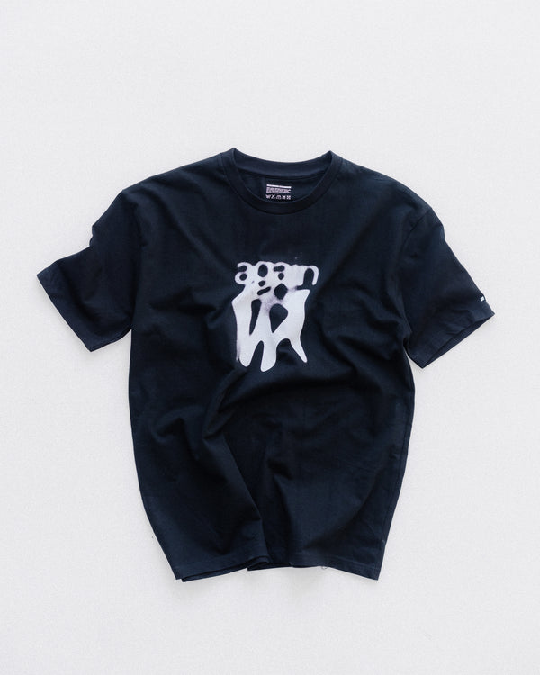 again.. figures black tee